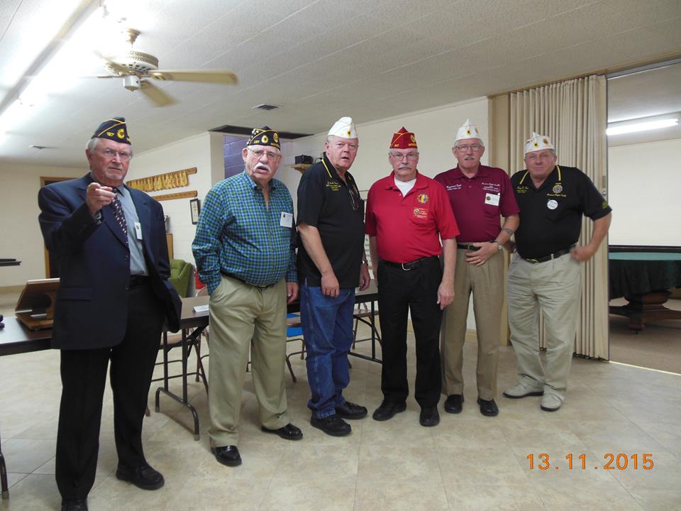 American Legion KS Moore post officers